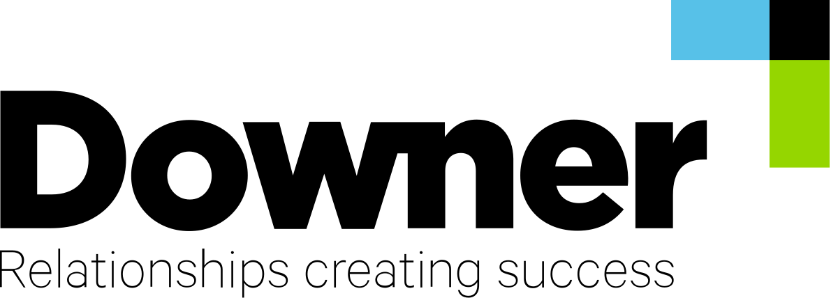 Logo for Downer