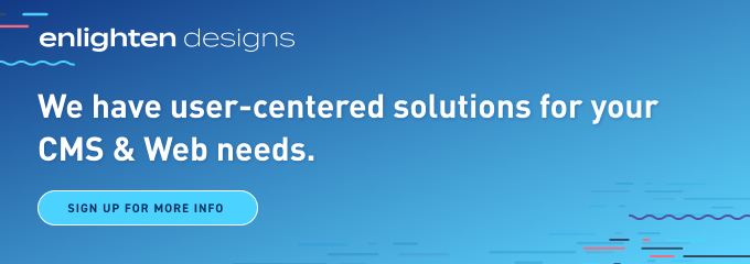 We have user-centred solutions for your Web & CMS needs